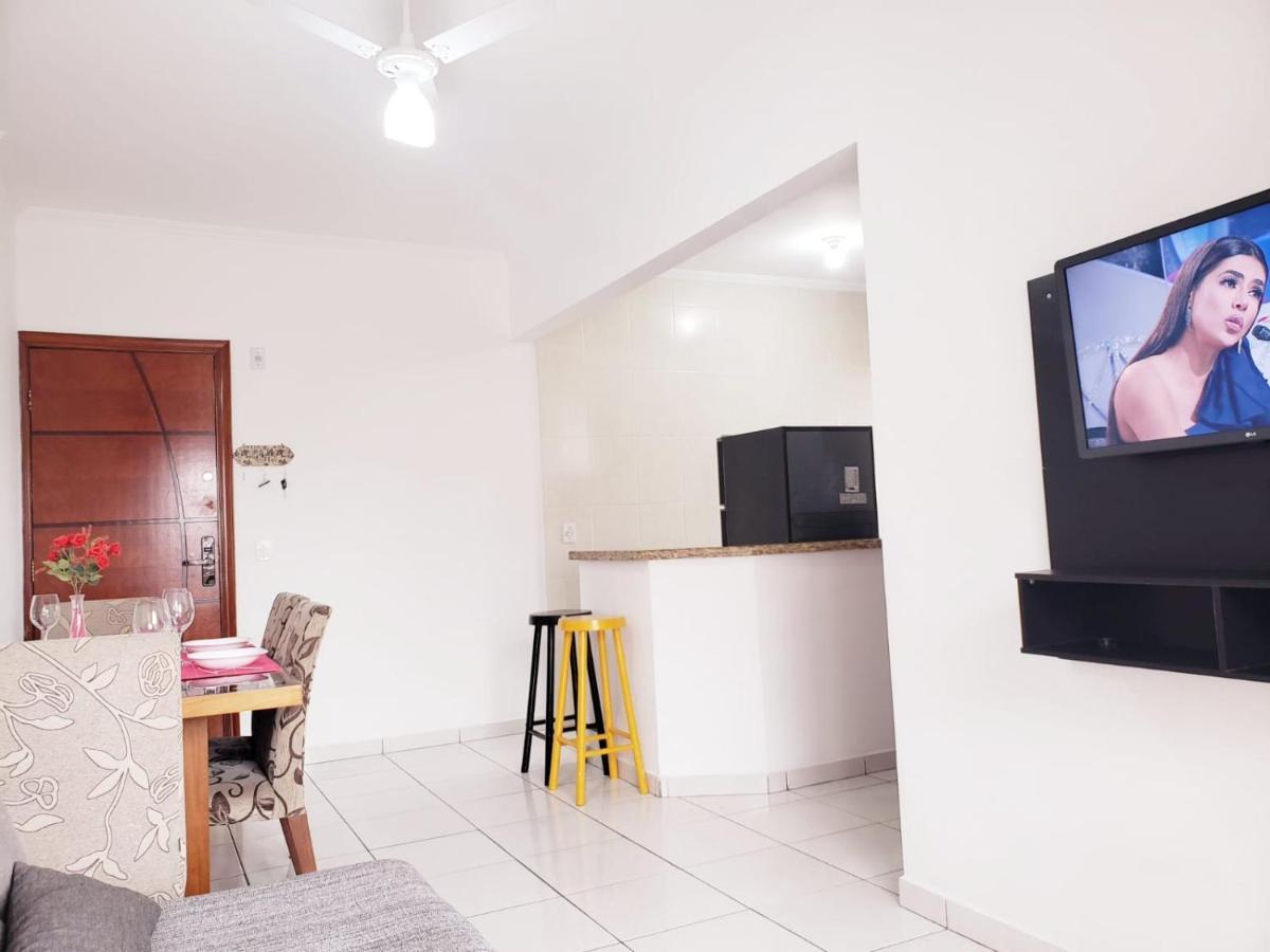 Lindo Apto 300M Praia Da Ocian E Centro - Vista Mar- Varanda Sacada - Wi-Fi 300 Mbps - Vaga De Garagem - Acomoda Ate 6 Pessoas Daire Praia Grande Dış mekan fotoğraf