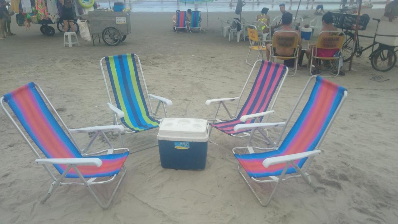 Lindo Apto 300M Praia Da Ocian E Centro - Vista Mar- Varanda Sacada - Wi-Fi 300 Mbps - Vaga De Garagem - Acomoda Ate 6 Pessoas Daire Praia Grande Dış mekan fotoğraf