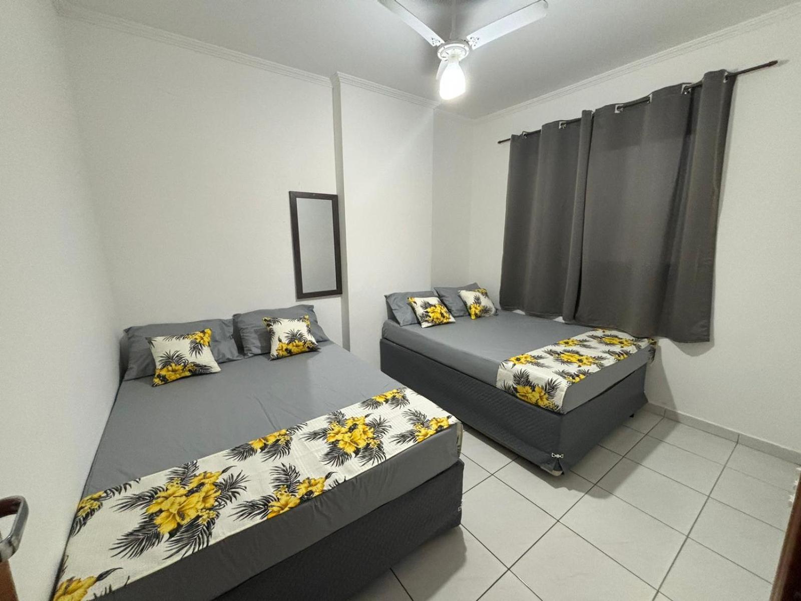 Lindo Apto 300M Praia Da Ocian E Centro - Vista Mar- Varanda Sacada - Wi-Fi 300 Mbps - Vaga De Garagem - Acomoda Ate 6 Pessoas Daire Praia Grande Dış mekan fotoğraf